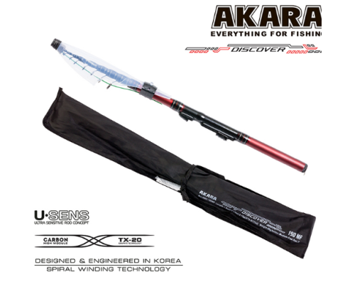 Спиннинг Akara Discover MF 250 см 3-15 гр FAST телескопический