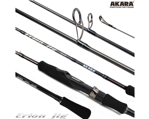 Спиннинг Akara Erion Jig Spin 2.70м, 10-30гр, 138 г
