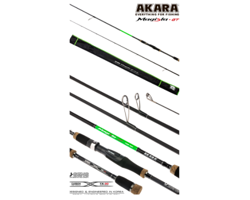Спиннинг Akara Magista GT MH822 2.48м, 10.5-35гр