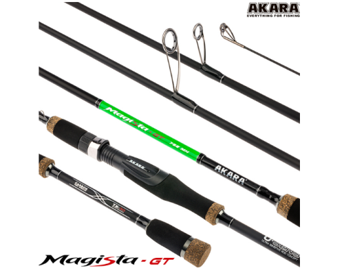 Спиннинг Akara Magista GT MH822 2.48м, 10.5-35гр