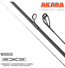 Вершинка на спиннинг Akara Trout E.L Sport UL 1.98м 0.5-4.5гр