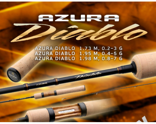 Спиннинг Azura Diablo 66UL 1.98м 0.8-7г