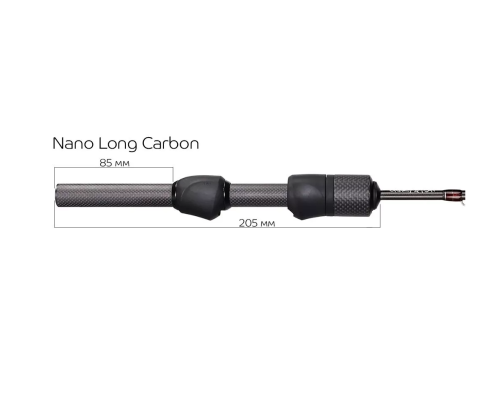 Спиннинг Crazy Fish Nano Long Carbon, NSRC652XULS 1.96 м, 0.5-3 гр