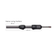 Спиннинг Crazy Fish Nano Long Carbon, NSRC652XULS 1.96 м, 0.5-3 гр
