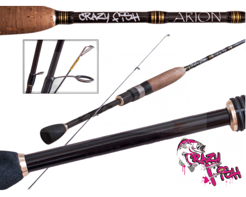 Спиннинг Crazy Fish Arion ASR832MHT, 2.52м, 8-35 гр, tubular tip