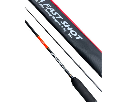 Спиннинг Kaida Extra Fast Shot 1.88м тест 0,4-4гр, 70gr