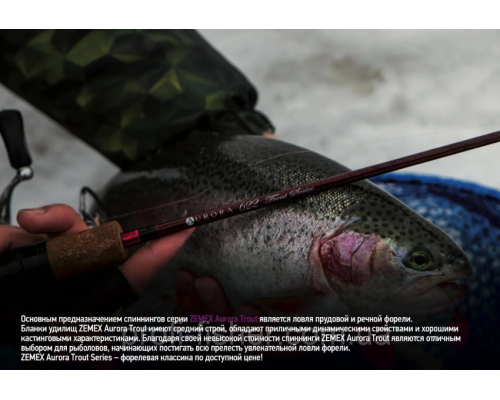 Спиннинг Zemex Aurora Trout 662UL 1.98 м, 0,5-6 гр