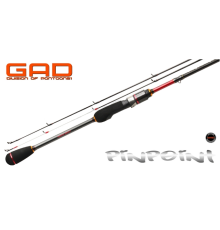 Спиннинг Gad Pin Point 215 cм, 0,8-5,0 гр., 2-5 Lb., Fast, Solid tip, арт. PPS712XUL