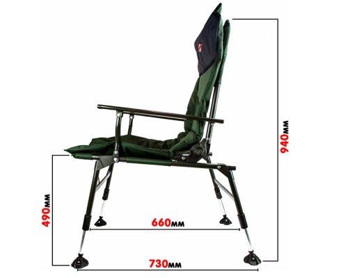 Кресло карповое Mifine 55011