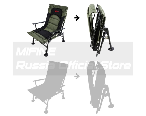 Кресло карповое Mifine 55065
