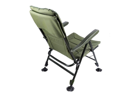 Кресло карповое с подставкой для ног Mifine 55071
