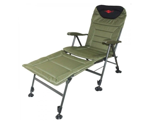 Кресло карповое с подставкой для ног Mifine 55071