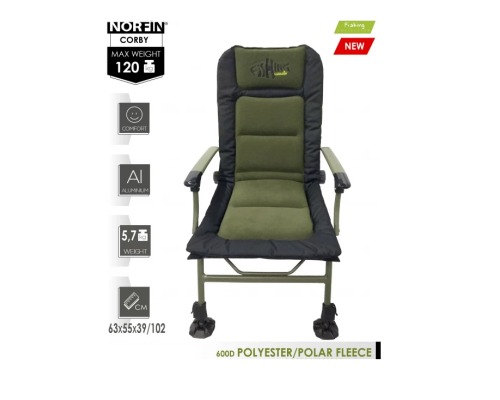 Кресло карповое Norfin CORBY NF