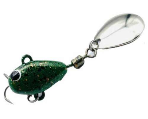 Тейл спиннер Hurricane UF Studio 10г цвет Pearl Green