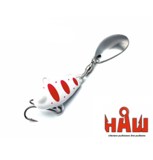 Тейл-Спиннер UF Studio Наш ТС-1 10g #Белый-Красный