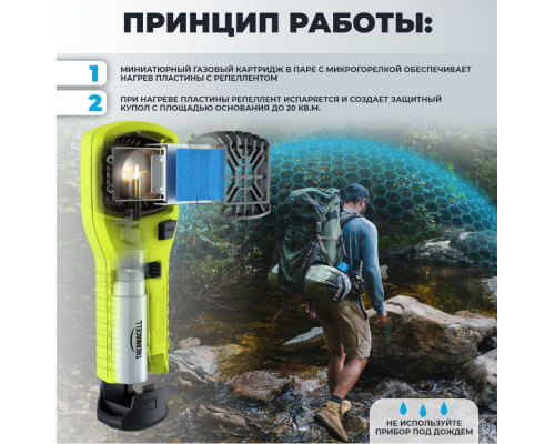 Прибор противомоскитный Thermacell MR-300 (Лайм)