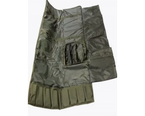 Чехол для удилищ карповый Kaida 2.1 м для 2-частных удилищ с катушками (вместимость 4 шт)