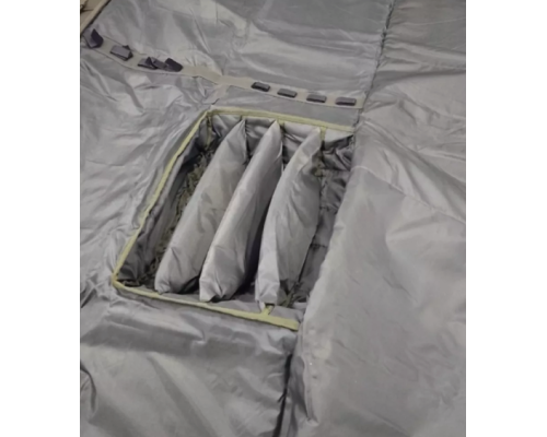 Чехол для удилищ карповый Kaida 2.1 м для 2-частных удилищ с катушками (вместимость 4 шт)