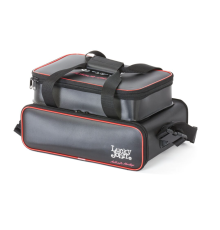 Сумка рыболовная с коробками Lucky John Eva Lure Bag, 38x25x19см