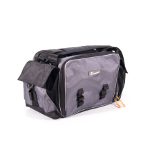 Сумка рыболовная Следопыт Lure Bag L, 40х25х21 см, цв. серый + 5 коробок Luno 20 PF-BBK-02