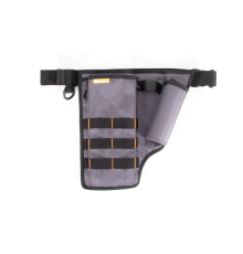 Сумка рыболовная поясная Следопыт Fishing Pocket Hip, 30х22х6 см, цв. серый + 1 коробка LUNO 18