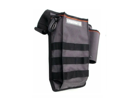 Сумка рыболовная поясная Следопыт Fishing Pocket Hip, 30х22х6 см, цв. серый + 1 коробка LUNO 18