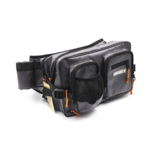 Сумка рыболовная Следопыт Fishing Hip Bag WBP, 31х20х23 см, цв. серый/4/, PF-BM-05
