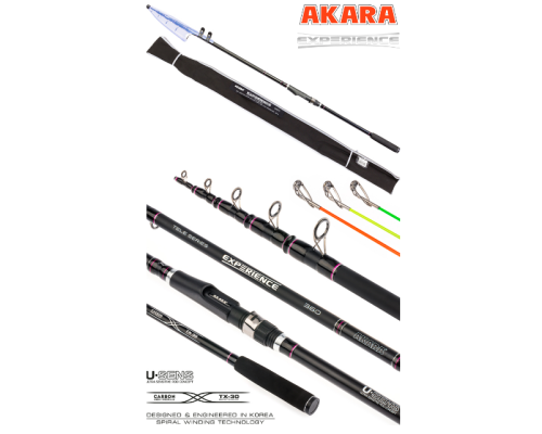 Фидер Akara Experience Tele 3.6м, 60-80-120гр