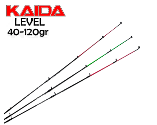 Комплект квивертипов к фидеру Kaida Level тест 40-120 грамм (3.3m/3.6m/3.9m)