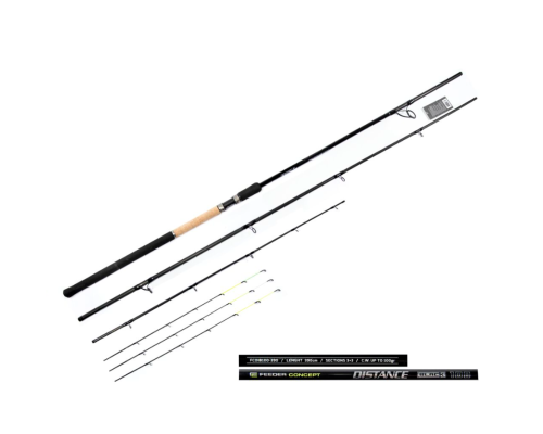 Фидерное удилище Feeder Concept Distance Black 100, 3.9м, тест 100гр