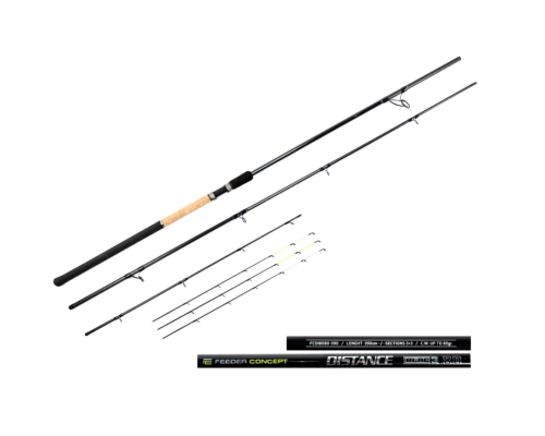 Фидерное удилище Feeder Concept Distance Black 80, 3.9м, тест 80гр