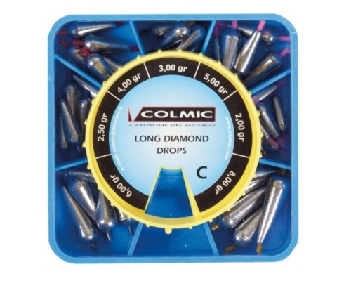 Набор грузов Colmic Long diamond-box C