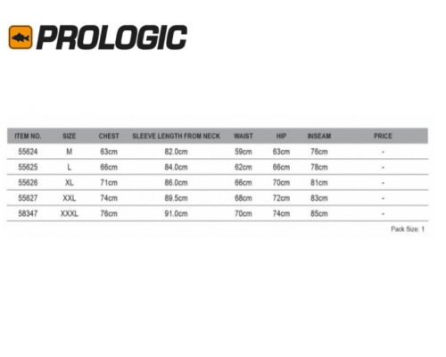 Зимний костюм Prologic HighGrade Thermo Suit waterproof 8000мм