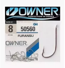 Одинарный крючок OWNER 50560 №08