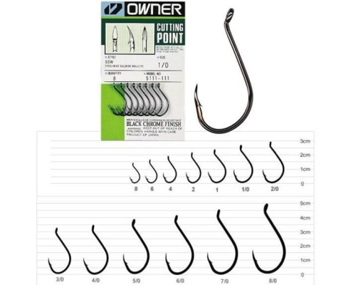 Одинарный крючок OWNER 5111 №02