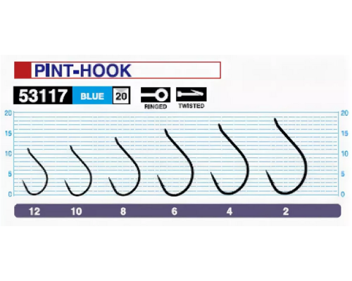 Одинарный крючок OWNER 53117 №08