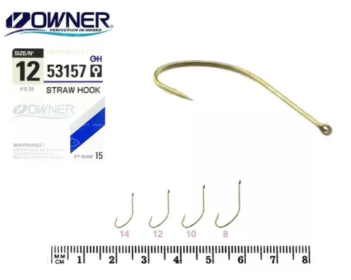 Одинарный крючок OWNER 53157 №14
