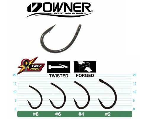 Одинарный крючок OWNER 53273 №04