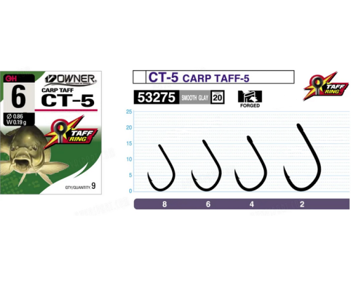 Одинарный крючок OWNER 53275 №04