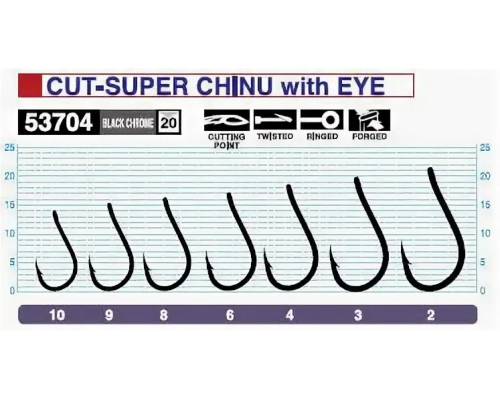 Одинарный крючок OWNER 53704 №02