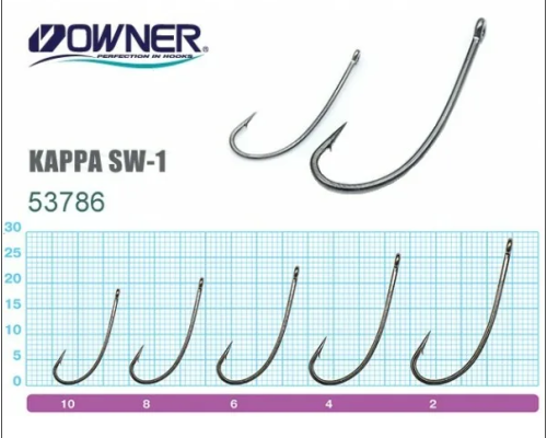 Одинарный крючок OWNER 53786 №10