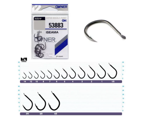 Одинарный крючок OWNER 53883 №10