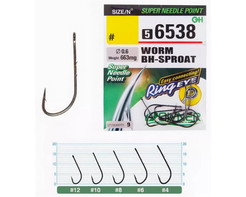 Одинарный крючок OWNER 56538 №04