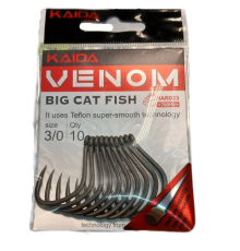 Крючки Kaida Venom Big cat fish 3/0 (10 шт/уп)
