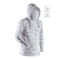 Джемпер Norfin Sun Pro Guard Hoodie Gray
