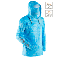 Джемпер Norfin Sun Pro Waves Hoodie Blue