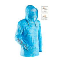 Джемпер Norfin Sun Pro Waves Hoodie Blue