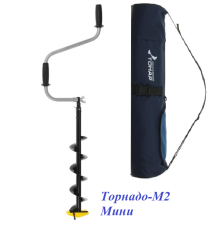 Ледобур ТОРНАДО-М2 ф100 Мини, левое вращение, LT-100LM