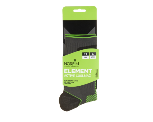 Термоноски Norfin Element Active Coolmax Crew T1A