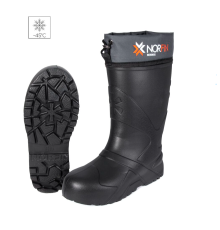 Сапоги зимние Norfin Berings с манжетой антрацит -45С EVA